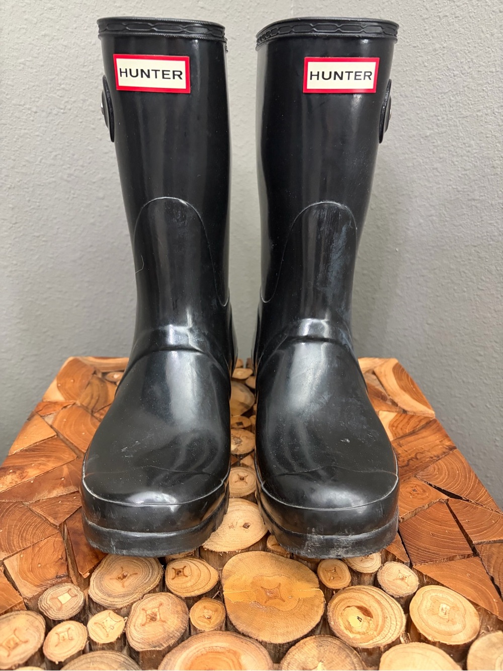 HUNTER Original Short Gloss Rain Boot - Women's